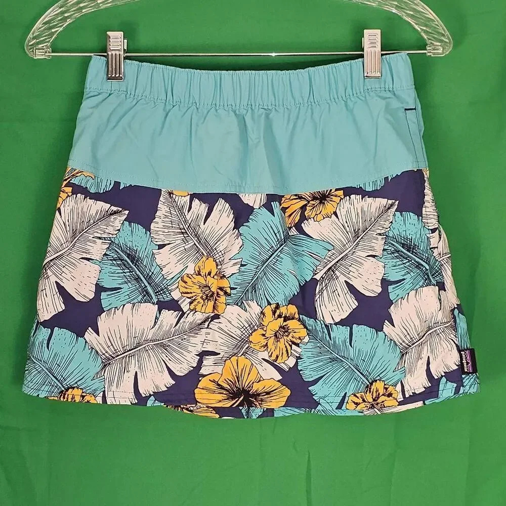 Patagonia Womens‎ Aloha Floral Baggies Skirt XS